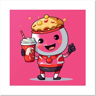 Donut kawaii  junk food T-Shirt cute  funny Posters and Art